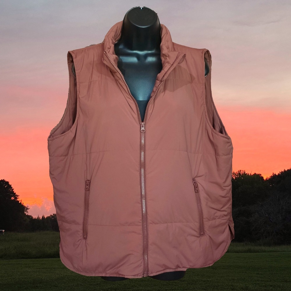 Maurices Smooth Puffer Vest Sleeveless Jacket Women's XXL